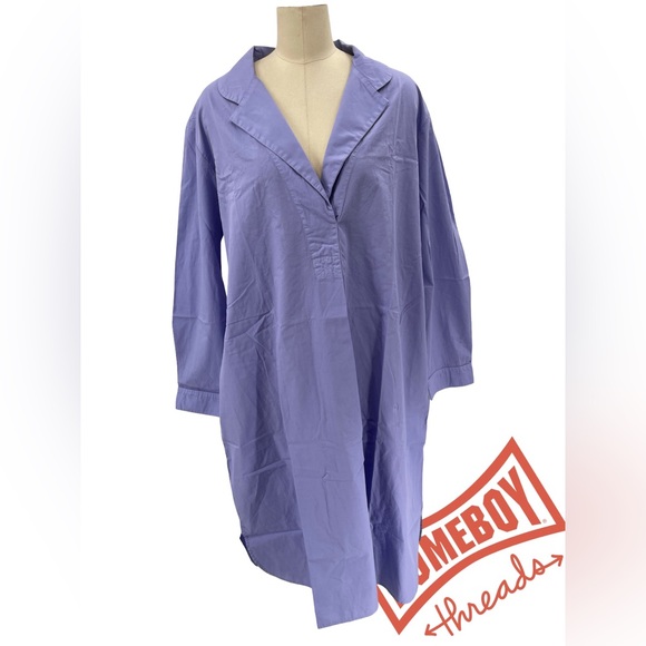 Ocean+Main Los Angeles Dresses & Skirts - Ocean+Main‎ Lavender Oversized Shirt Dress
